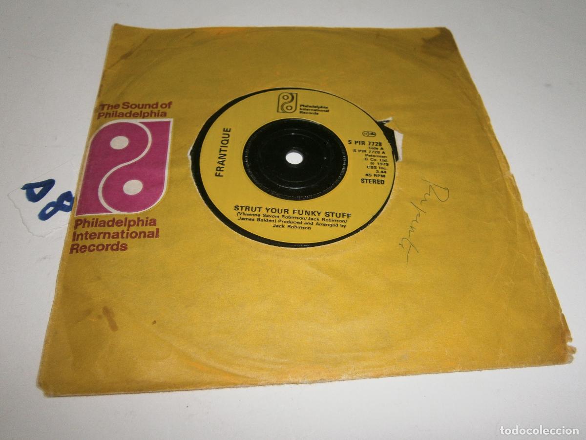 Discos de vinilo: ANTIGUO SINGLE VINILO - FRANTIQUE - Foto 1