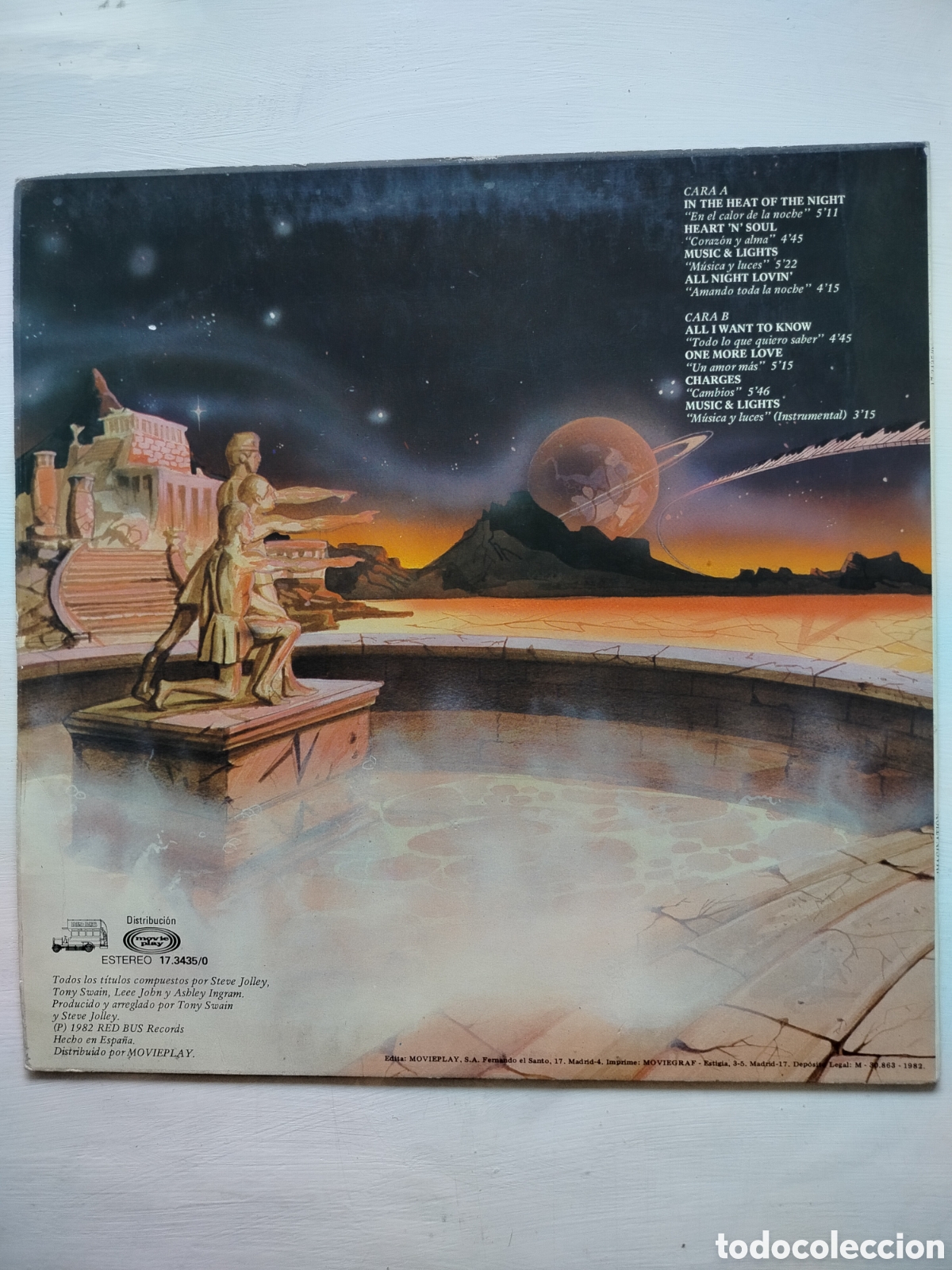 Discos de vinilo: Imagination LP 1982. - Foto 2