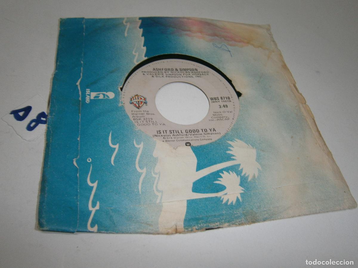 Discos de vinilo: ANTIGUO SINGLE VINILO - ASHFORD & SIMPSON - Foto 1