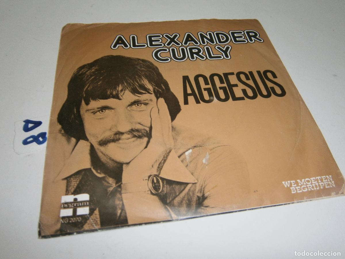 Discos de vinilo: ANTIGUO SINGLE VINILO - ALEXANDER CURLY - Foto 1