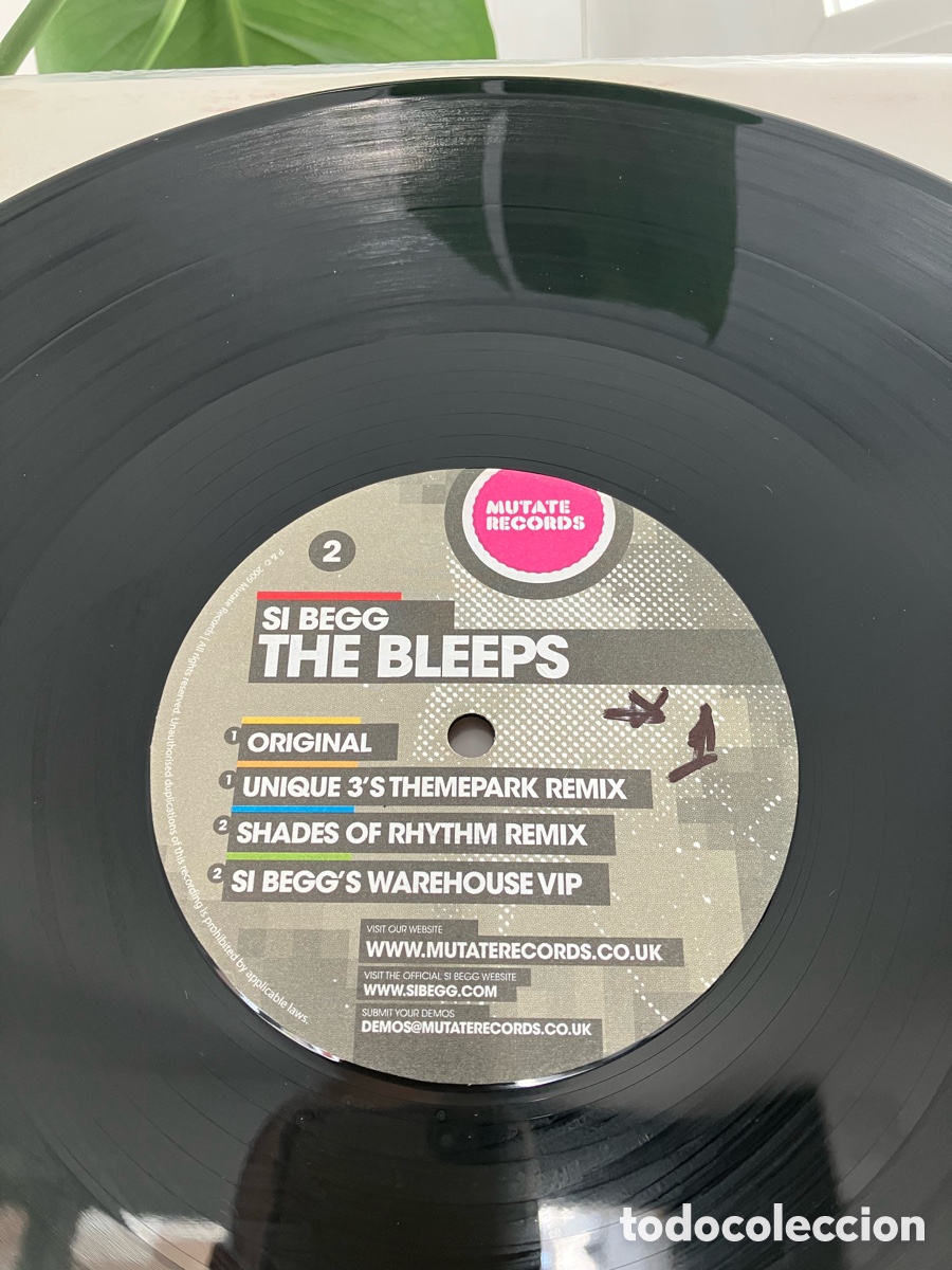 Discos de vinilo: Si Begg - The Bleeps - Foto 2