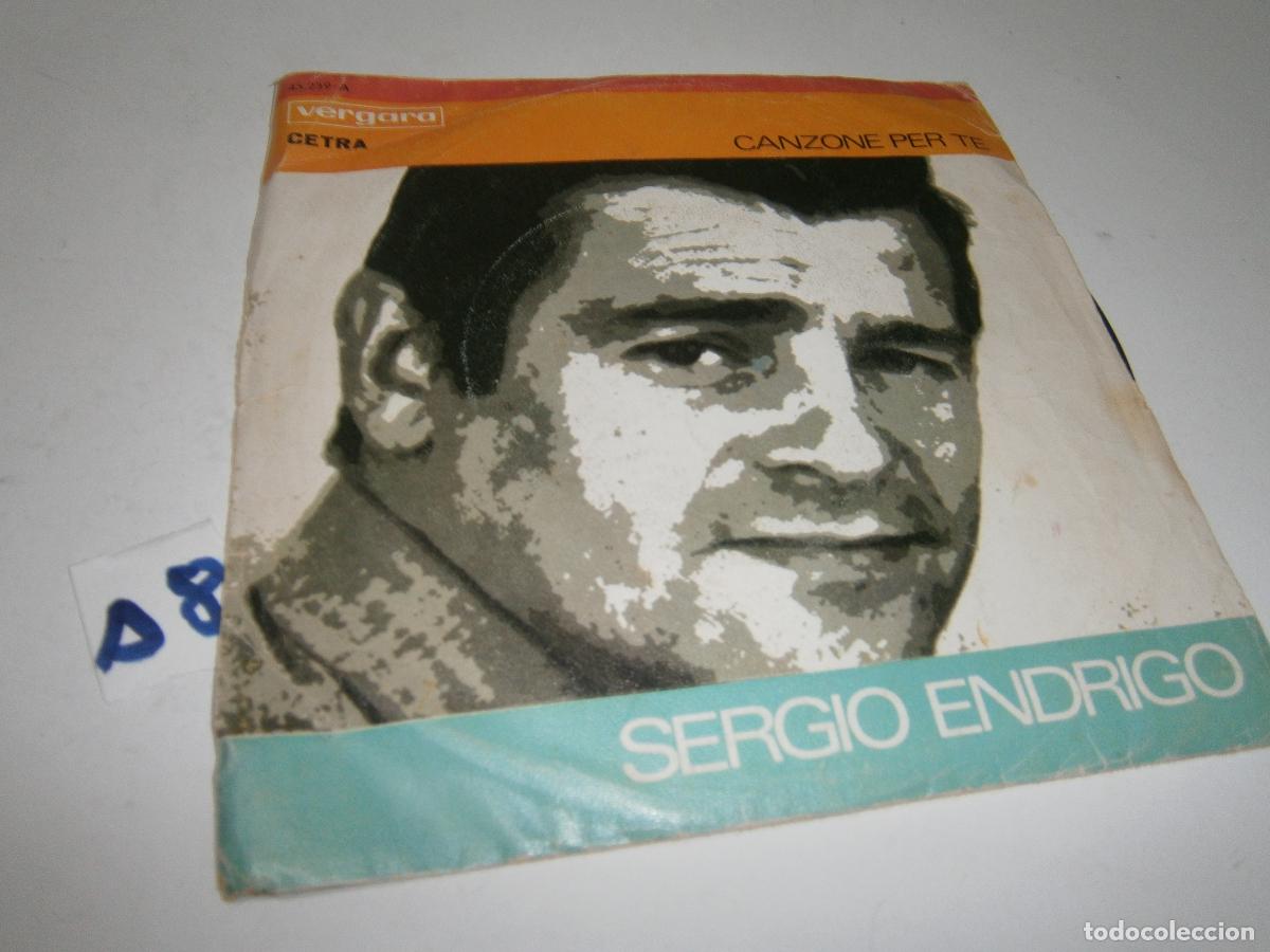 Discos de vinilo: ANTIGUO SINGLE VINILO - SERGIO ENDRIGO - Foto 1