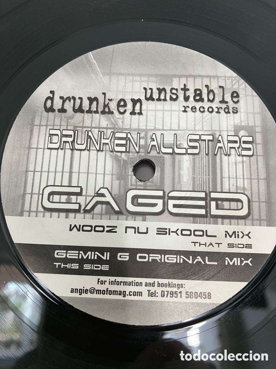 Discos de vinilo: Drunken Allstars - Caged - Foto 2