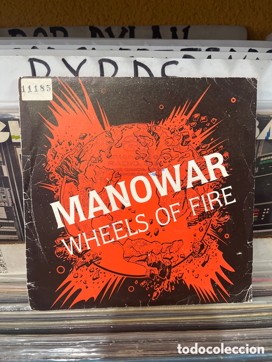Discos de vinilo: manowar wheels of fire - Foto 1