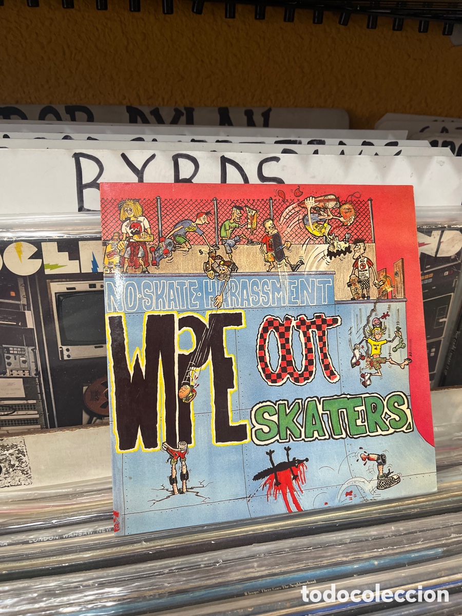 Discos de vinilo: wipe out skaters no skate harassment - Foto 1