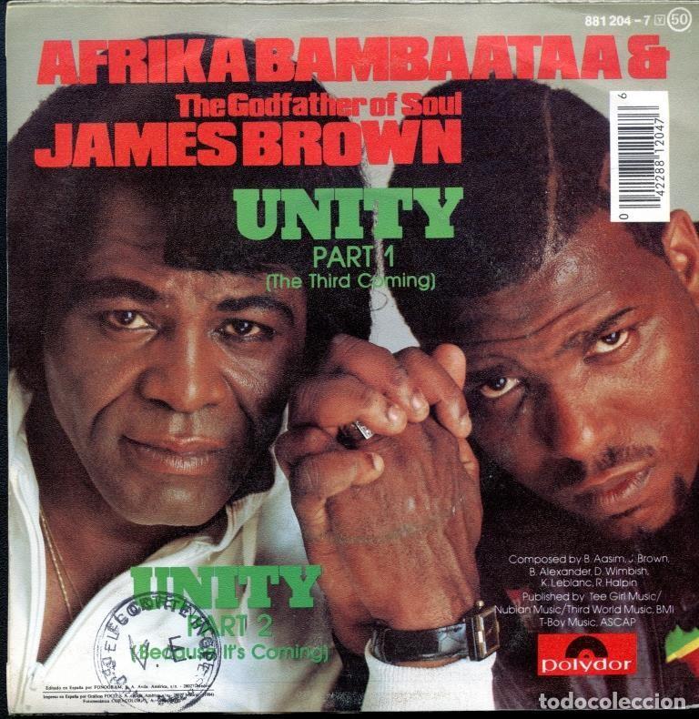 Discos de vinilo: AFRIKA BAMBAATAA/JAMES BROWN - Foto 2