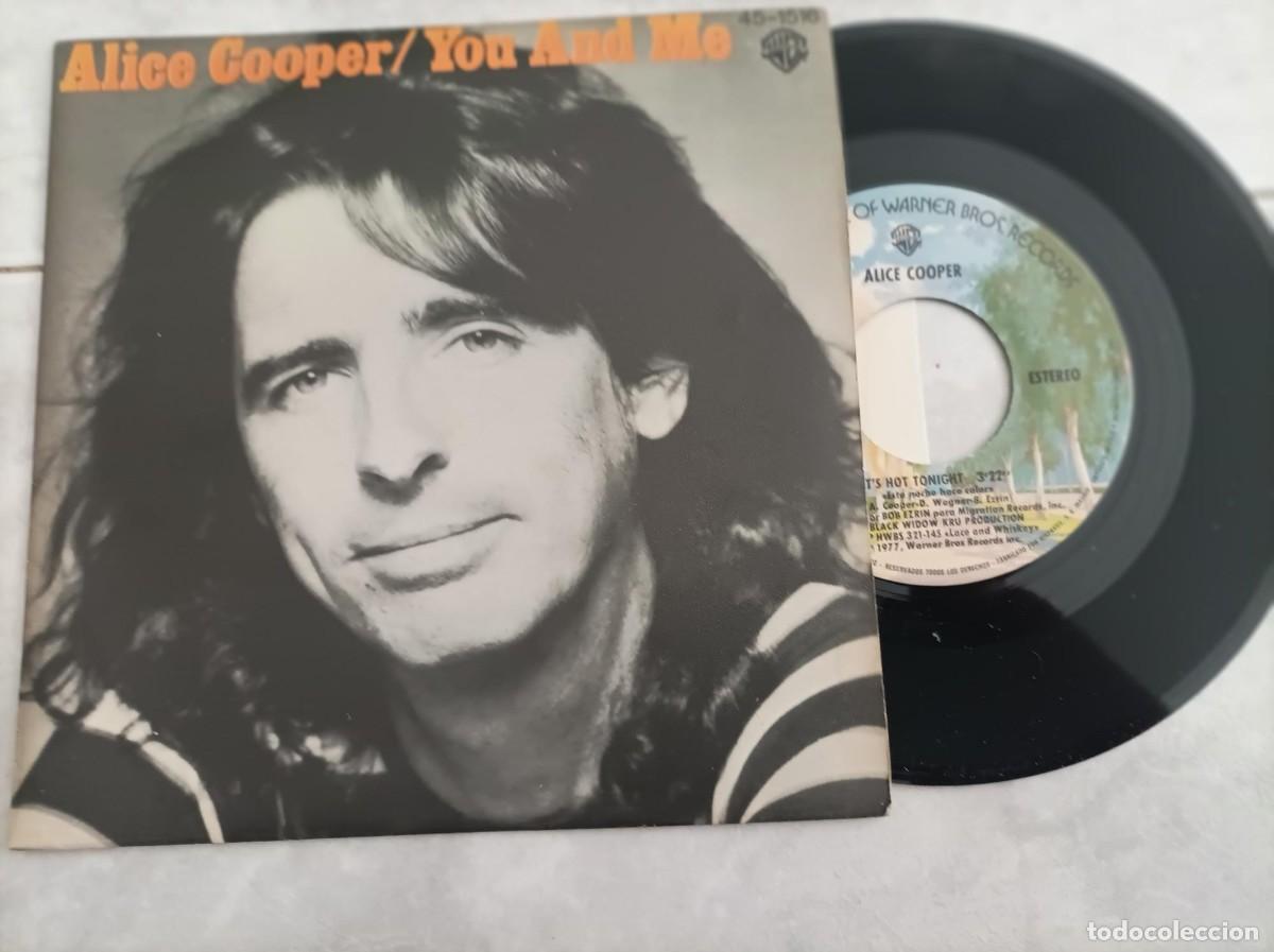 Discos de vinilo: Alice Cooper single -1977- - Foto 1