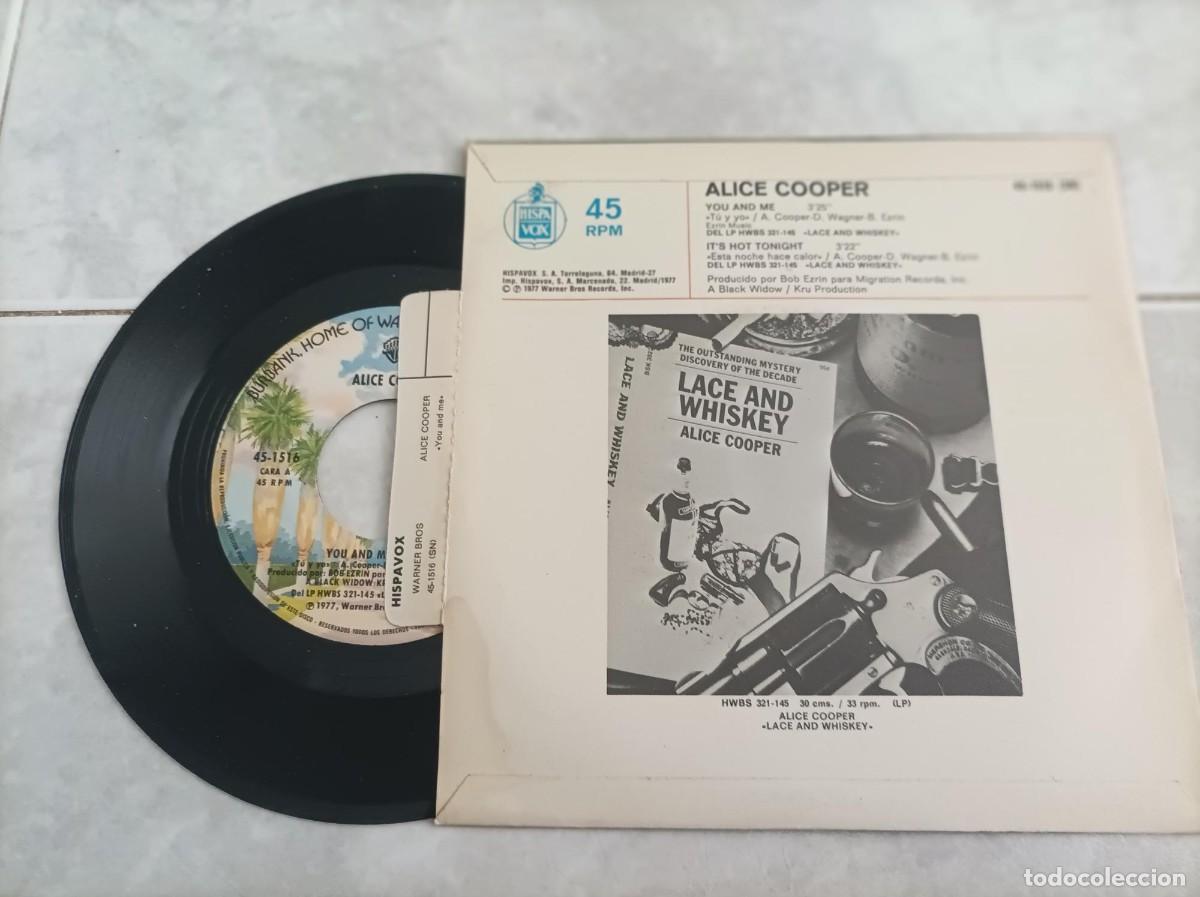 Discos de vinilo: Alice Cooper single -1977- - Foto 2