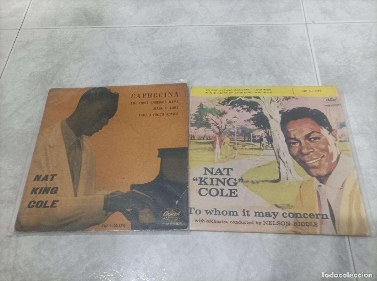 Discos de vinilo: Nat King Cole lote dos eps - Foto 1