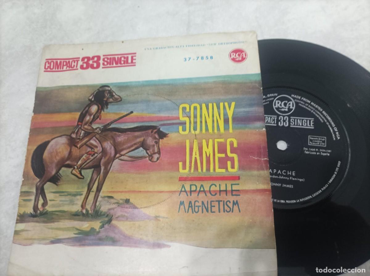Discos de vinilo: Sonny James single n&uacute;meros azules - Foto 1