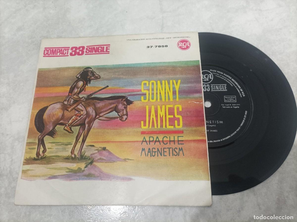 Discos de vinilo: Sonny James single n&uacute;meros negros - Foto 1
