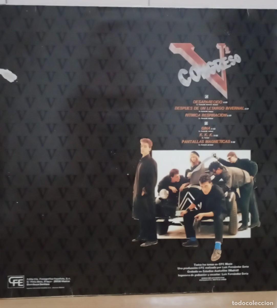 Discos de vinilo: V CONGRESO - DESAPARECIDOS - MINI LP DE 6 TEMAS - Foto 2