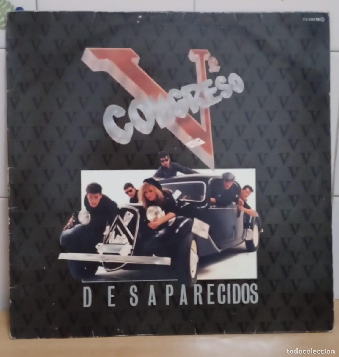 Discos de vinilo: V CONGRESO - DESAPARECIDOS - MINI LP DE 6 TEMAS - Foto 1