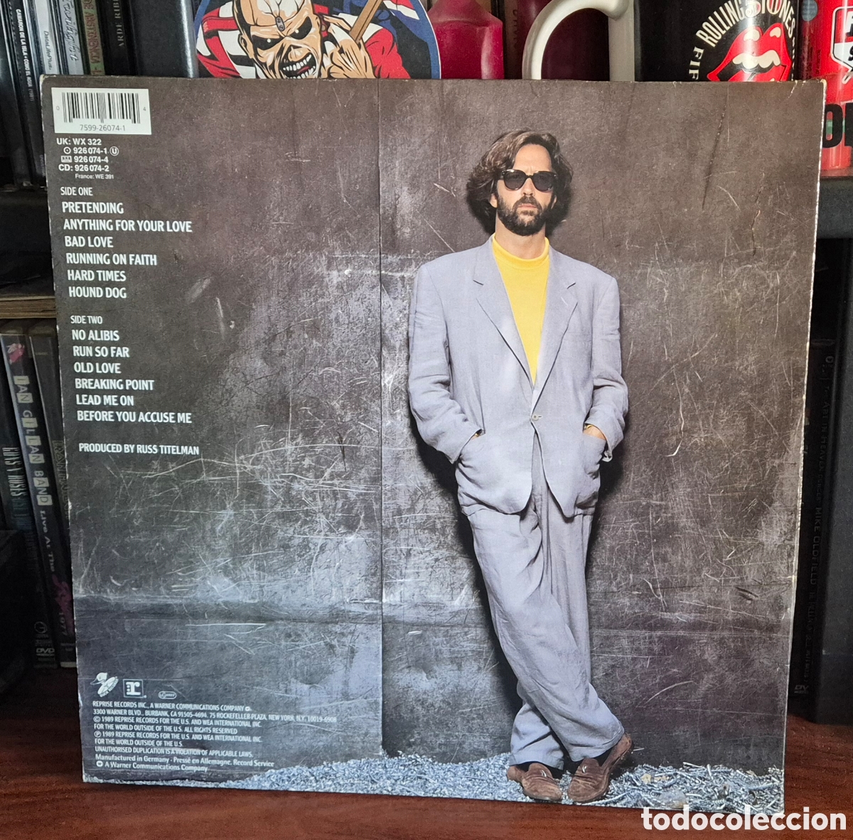 Discos de vinilo: Eric Clapton &ndash; Journeyman Lp 1989 - Foto 2