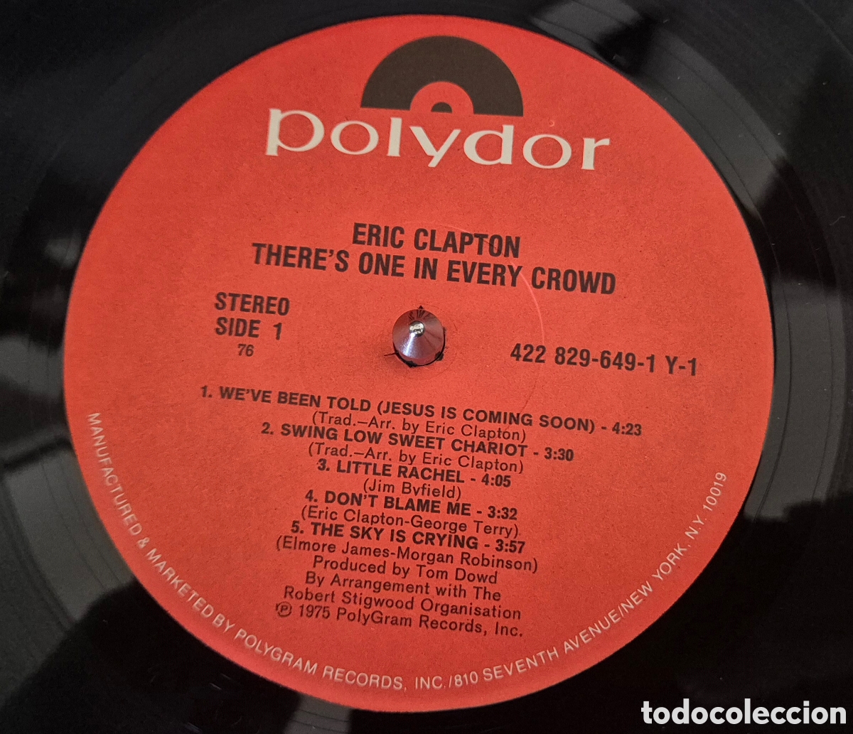 Discos de vinilo: Eric Clapton &ndash; Theres One In Every Crowd lp - Foto 3