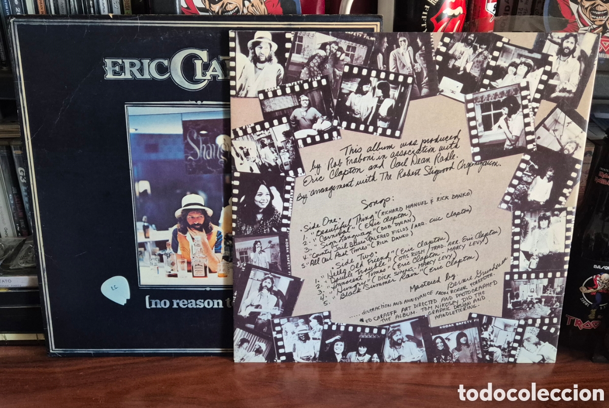 Discos de vinilo: Eric Clapton &ndash; No Reason To Cry Lp Austria - Foto 3