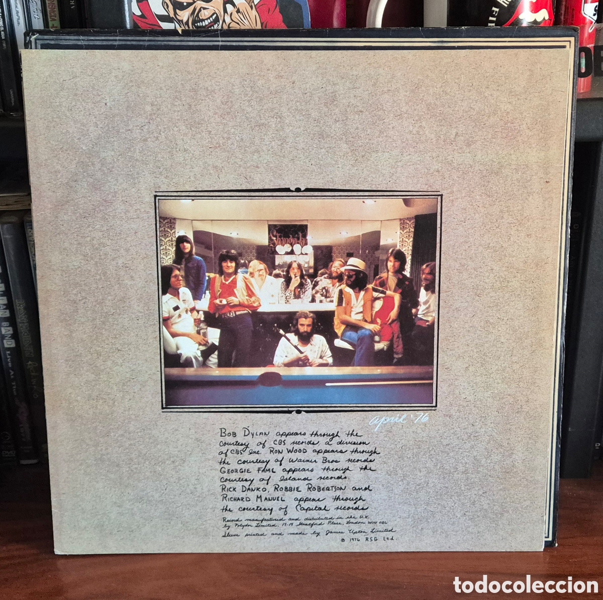Discos de vinilo: Eric Clapton &ndash; No Reason To Cry Lp Austria - Foto 4