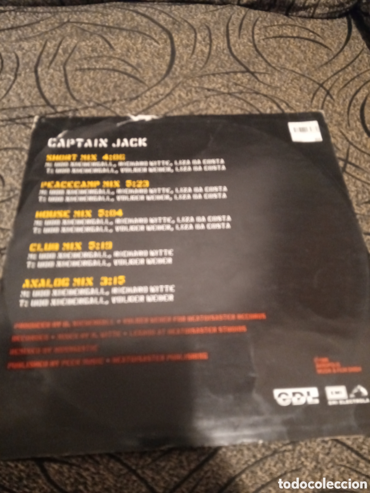 Discos de vinilo: Captain jack vinilo maxi - Foto 2