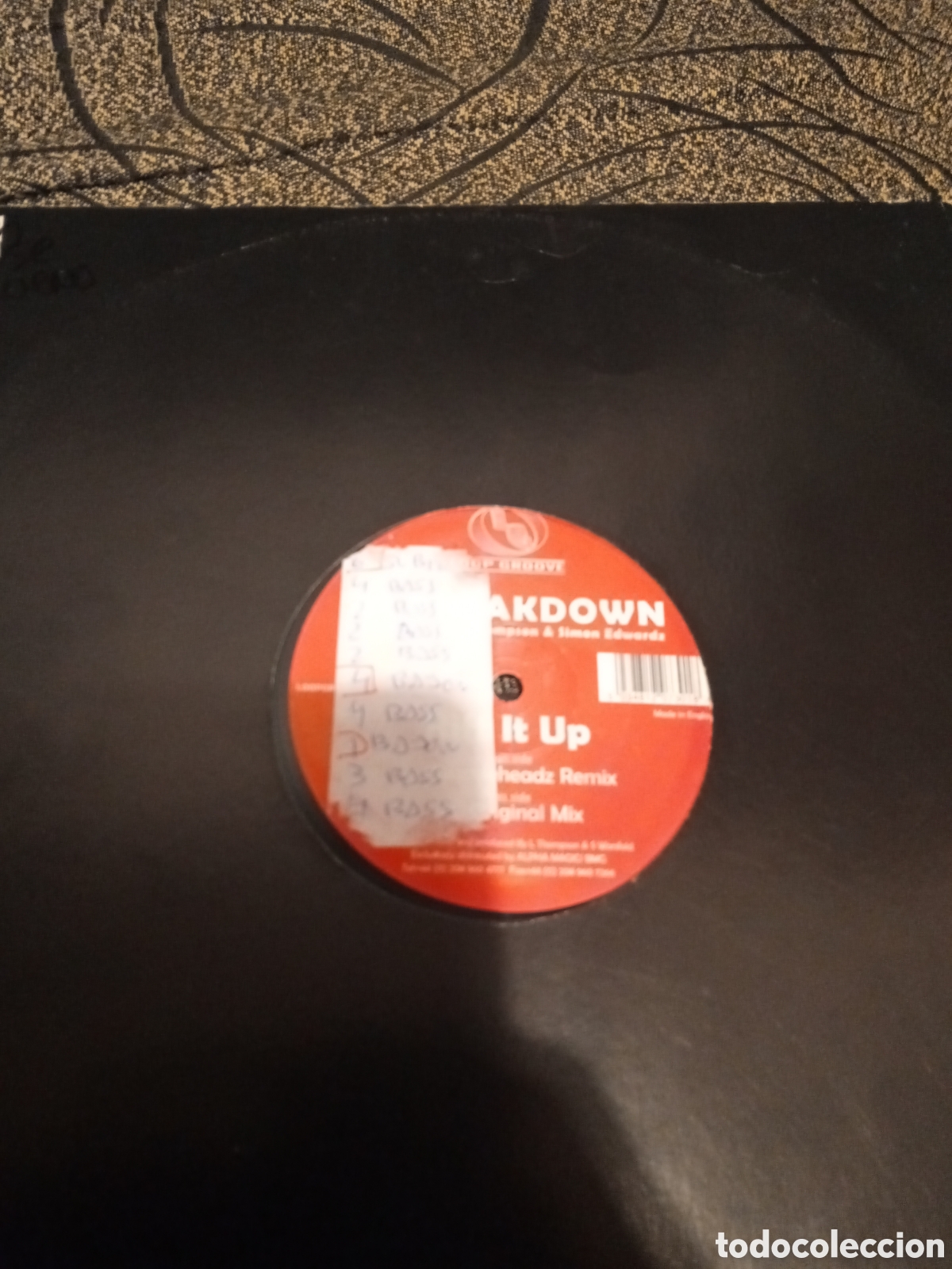 Discos de vinilo: A1 breakdown lift it up - Foto 2