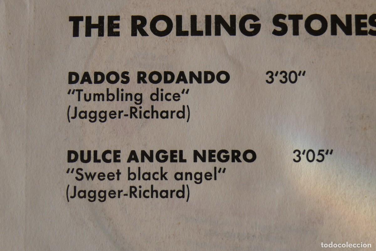 Discos de vinilo: Rolling Stones. Dados Rodando - Foto 4