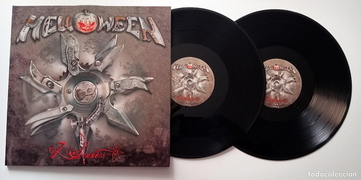 Discos de vinilo: LP HELLOWEEN - 7 SINNERS - Foto 3
