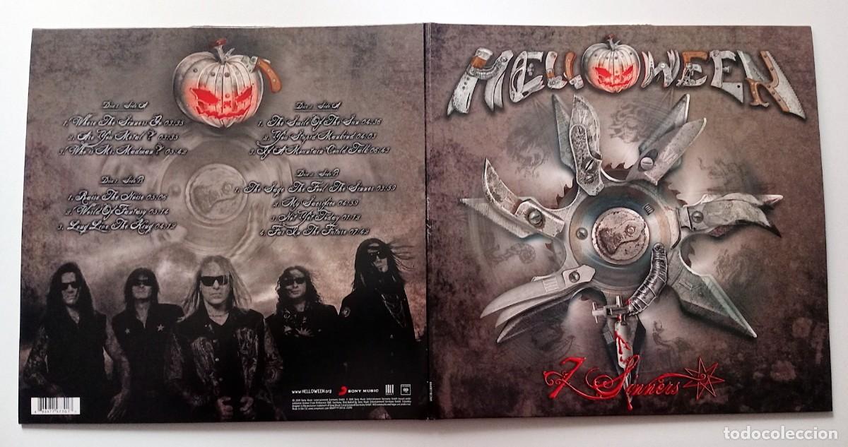 Discos de vinilo: LP HELLOWEEN - 7 SINNERS - Foto 4