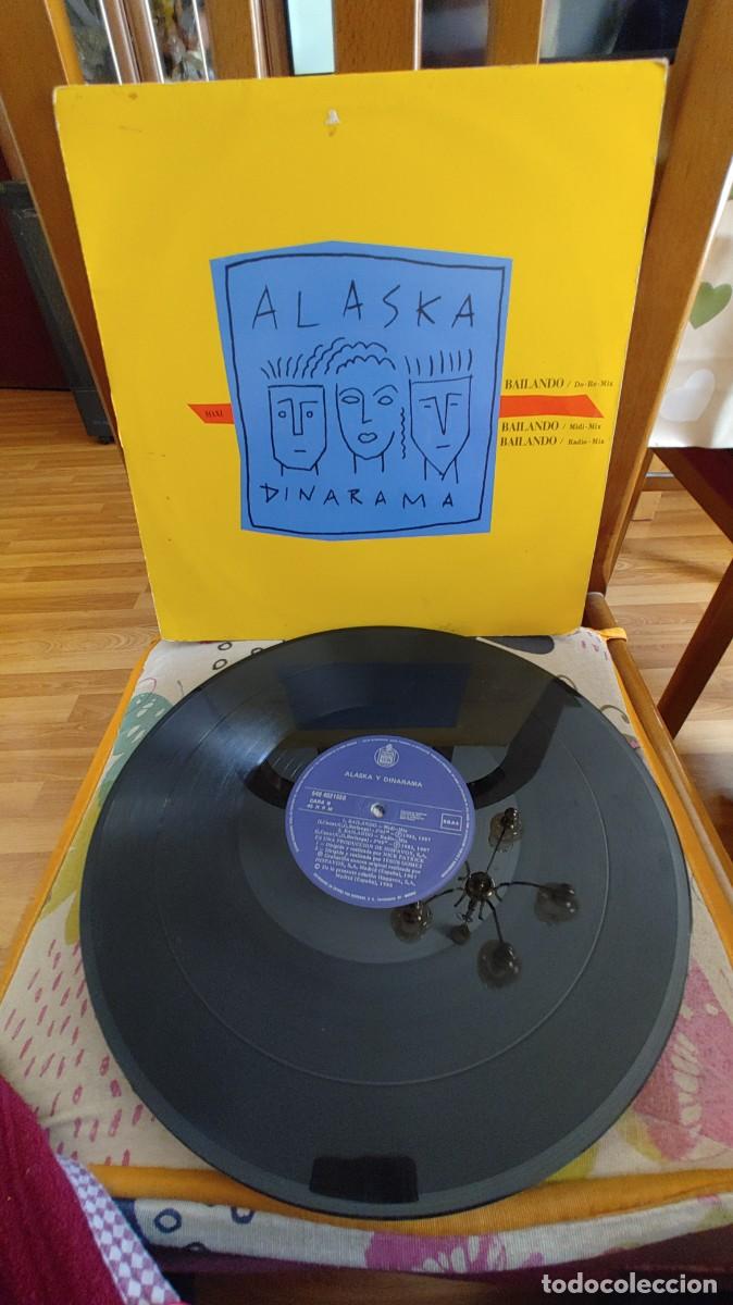 Discos de vinilo: ALASKA Y DINARAMA-MAXI BAILANDO - Foto 1