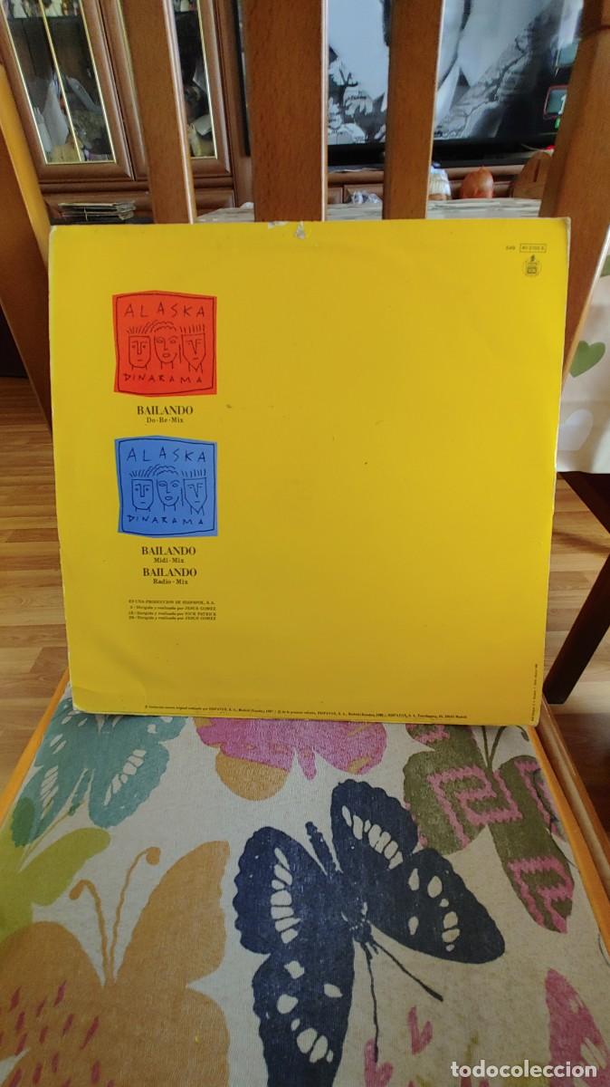 Discos de vinilo: ALASKA Y DINARAMA-MAXI BAILANDO - Foto 2