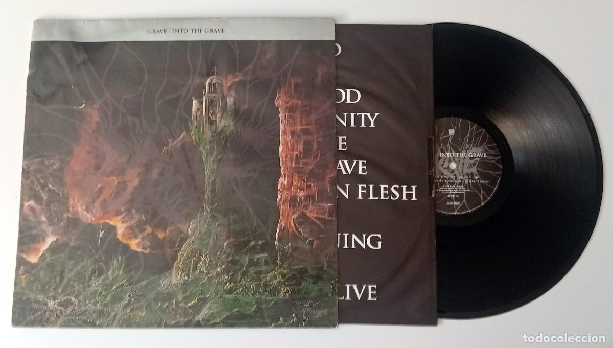 Discos de vinilo: LP GRAVE - INTO THE GRAVE - Foto 3