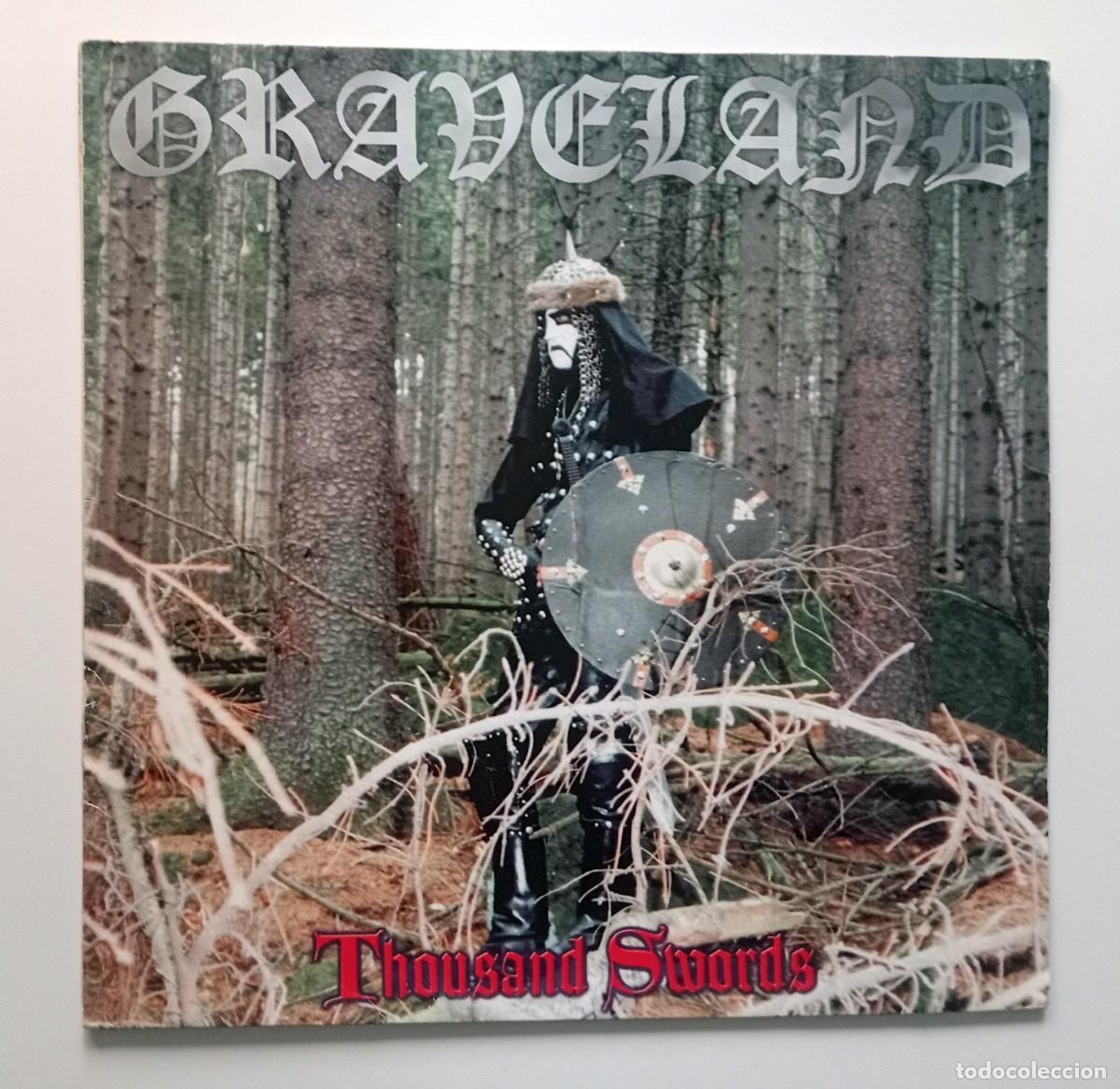 Discos de vinilo: LP GRAVELAND - THOUSAND SWORDS - Foto 1