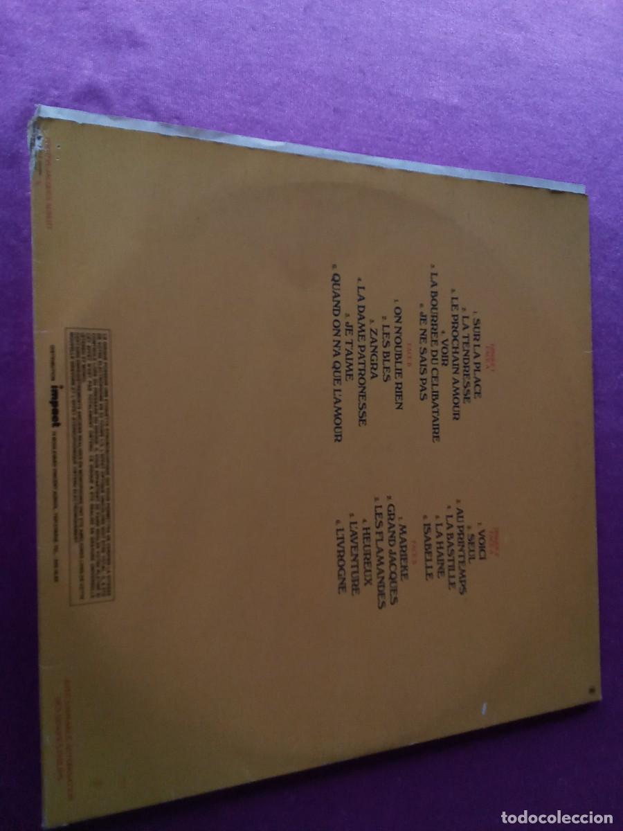 Discos de vinilo: JACQUES Y BREL DOBLE 1960 LP L31 4 1 - Foto 6
