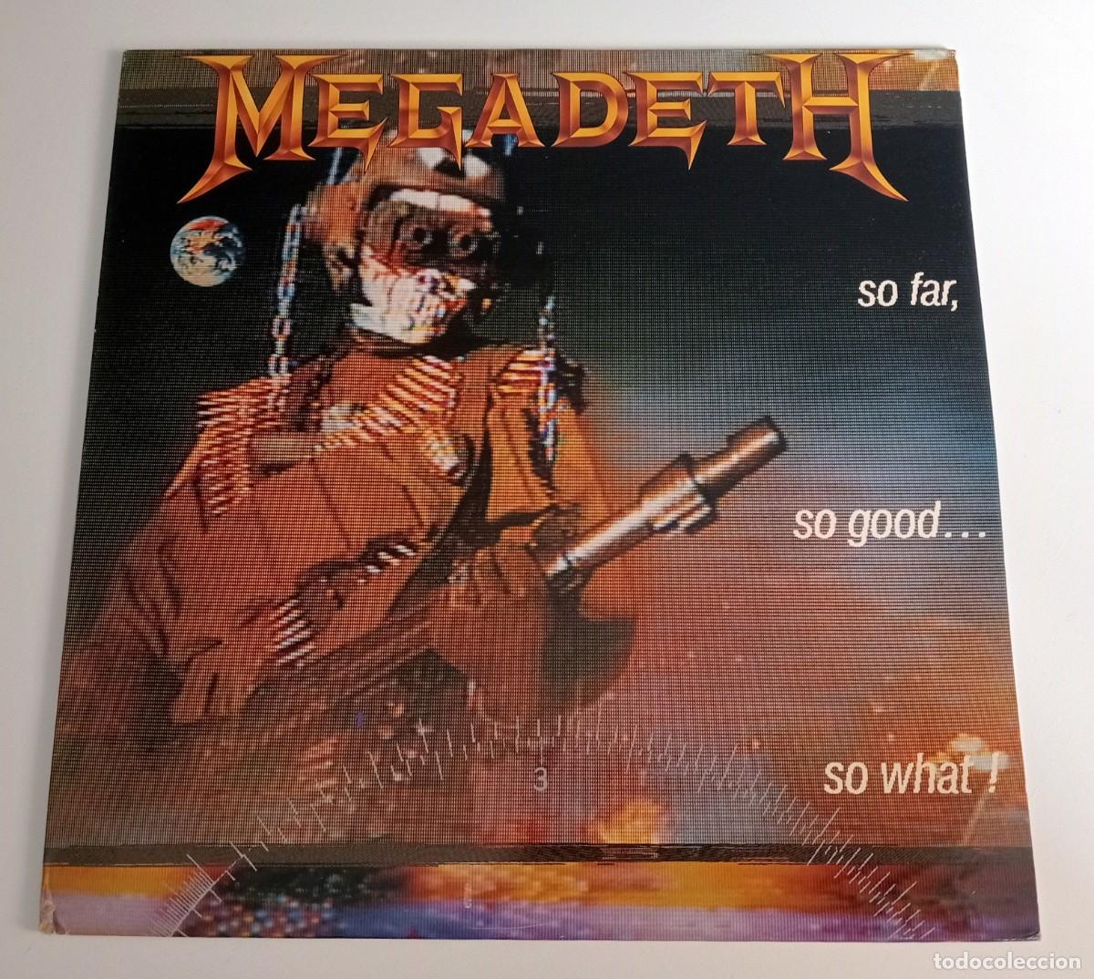 Discos de vinilo: LP MEGADETH - SO FAR, SO GOOD, SO WHAT! - Foto 1