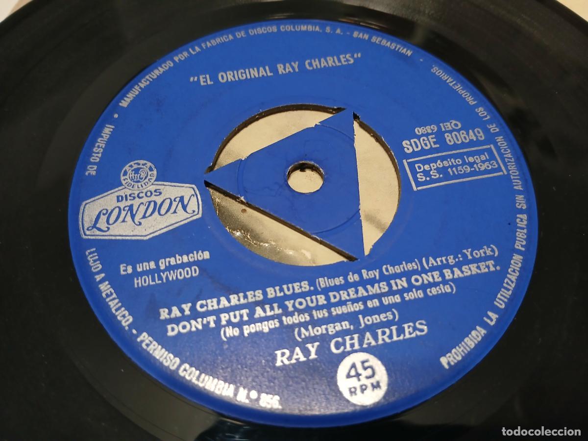 Discos de vinilo: Ray Charles &ndash; El Original Ray Charles- (1963) single - Foto 2