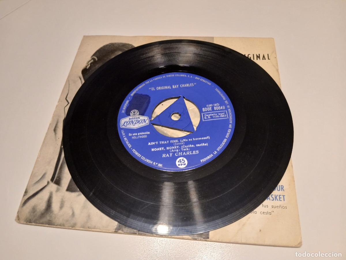 Discos de vinilo: Ray Charles &ndash; El Original Ray Charles- (1963) single - Foto 4