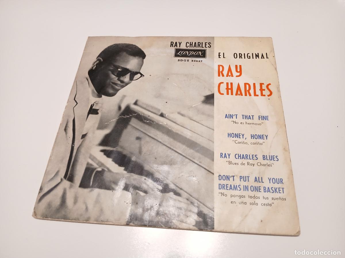 Discos de vinilo: Ray Charles &ndash; El Original Ray Charles- (1963) single - Foto 1