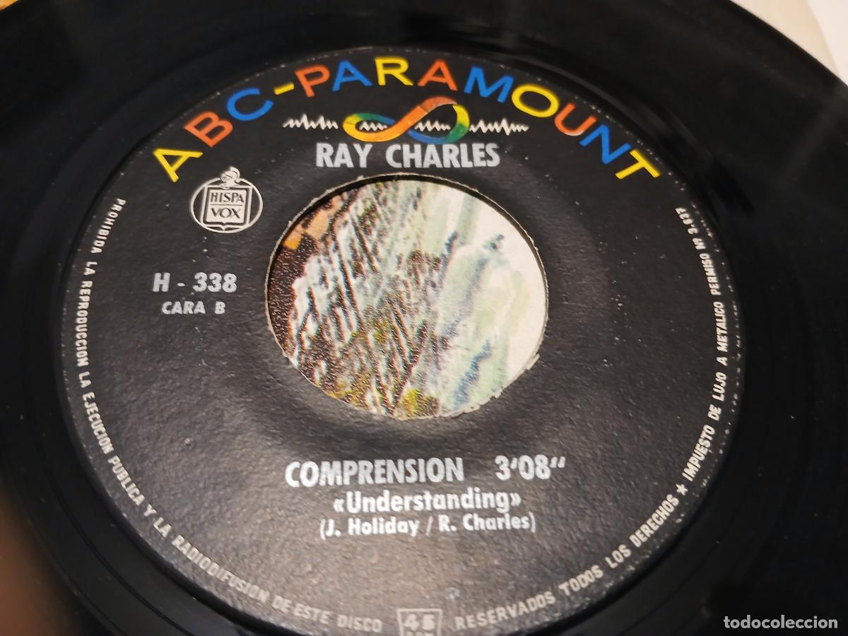 Discos de vinilo: Ray Charles -Eleanor Rigby / Comprension- (1968) single - Foto 2