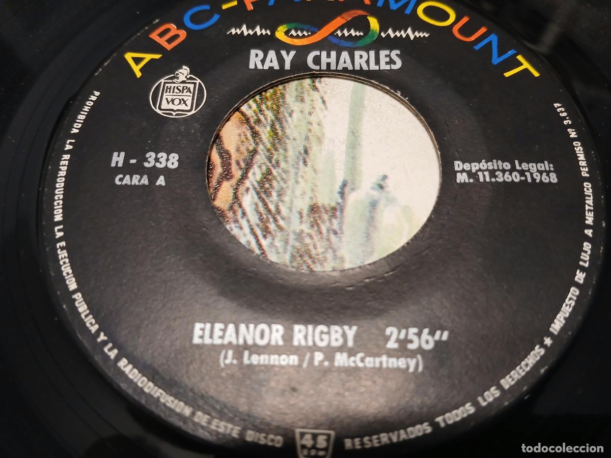 Discos de vinilo: Ray Charles -Eleanor Rigby / Comprension- (1968) single - Foto 3