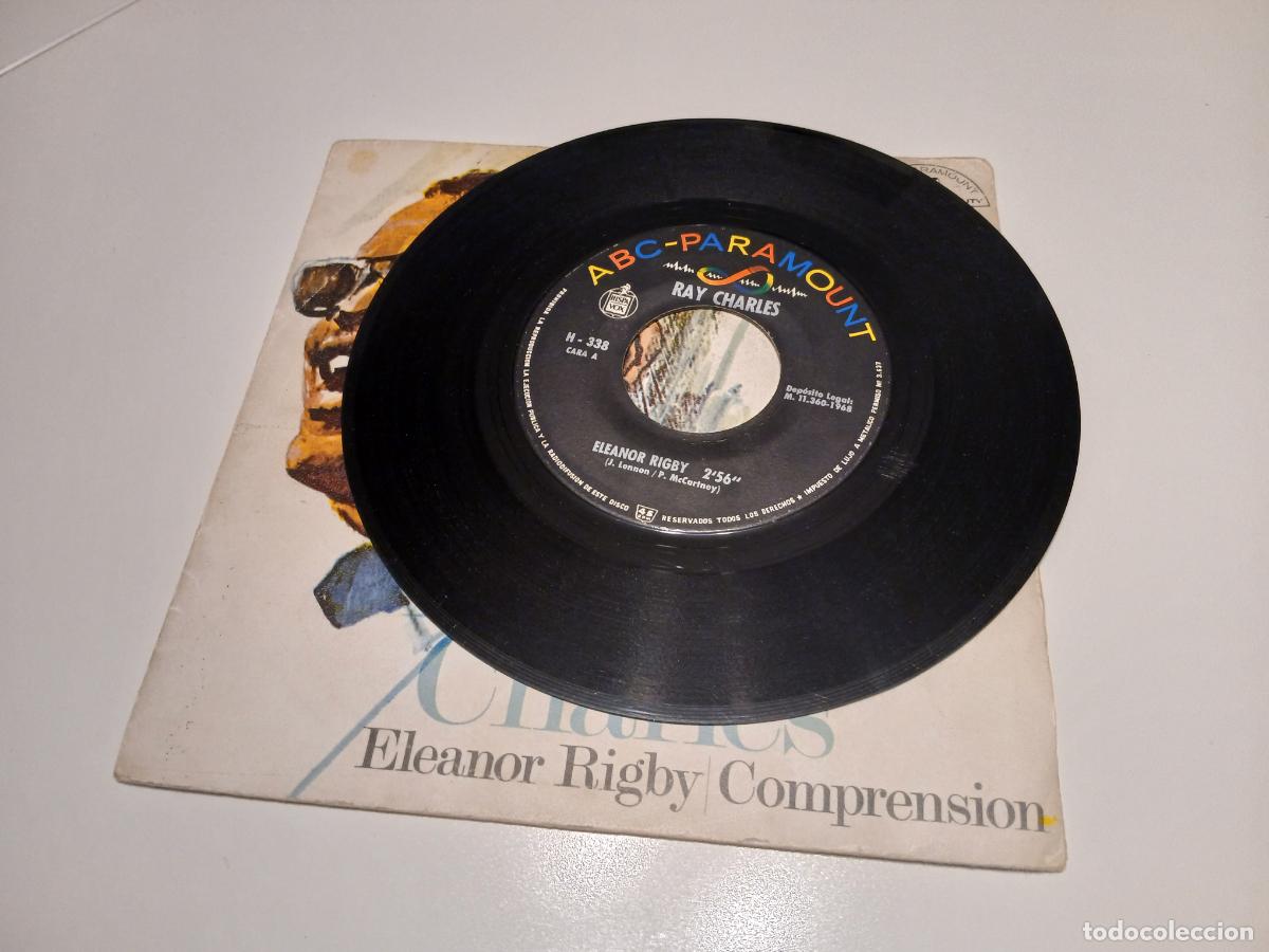Discos de vinilo: Ray Charles -Eleanor Rigby / Comprension- (1968) single - Foto 4
