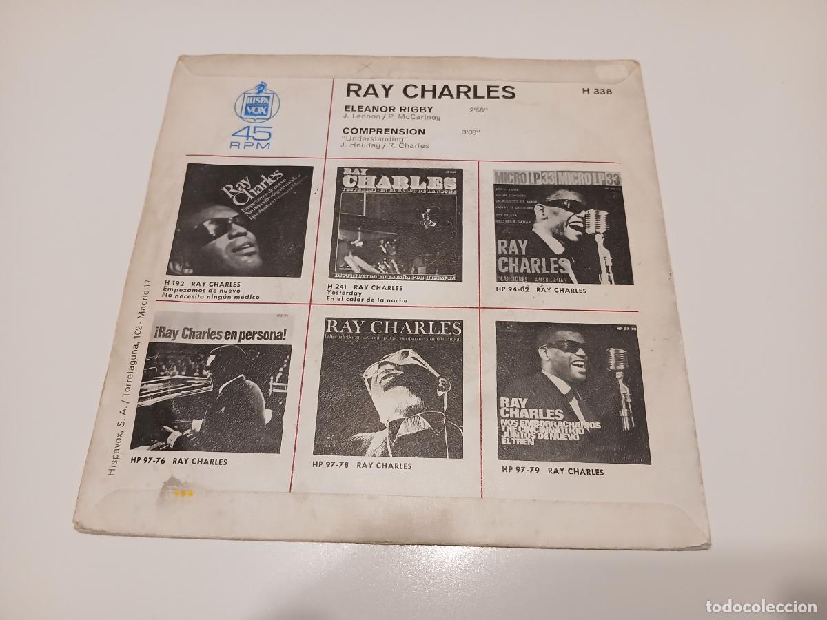 Discos de vinilo: Ray Charles -Eleanor Rigby / Comprension- (1968) single - Foto 5