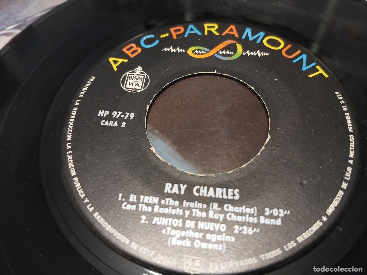 Discos de vinilo: Ray Charles &ndash; Nos Emborrachamos- (1966) single - Foto 2