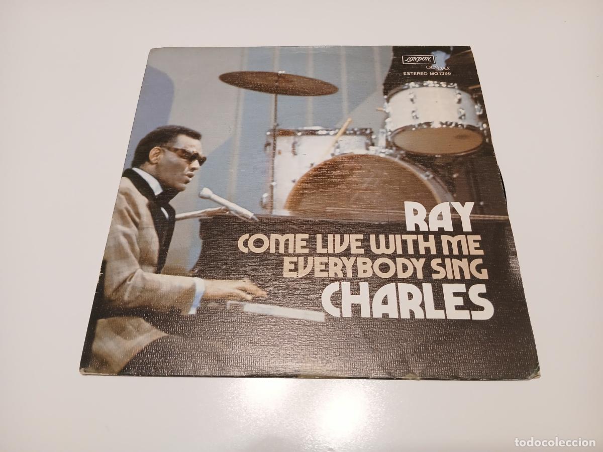 Discos de vinilo: Ray Charles &ndash; Come Live With Me- (1973) single - Foto 1