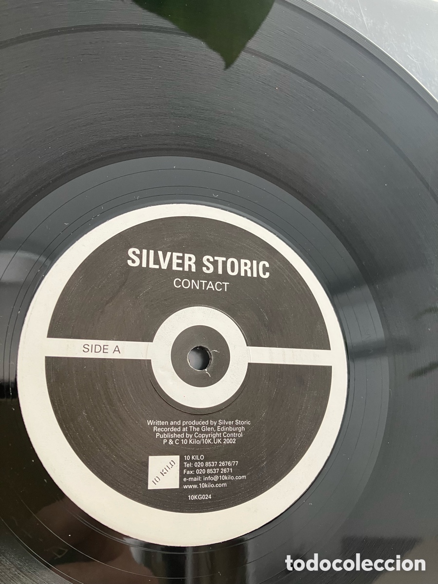 Discos de vinilo: Silver Static - Contact / Wired - Foto 2