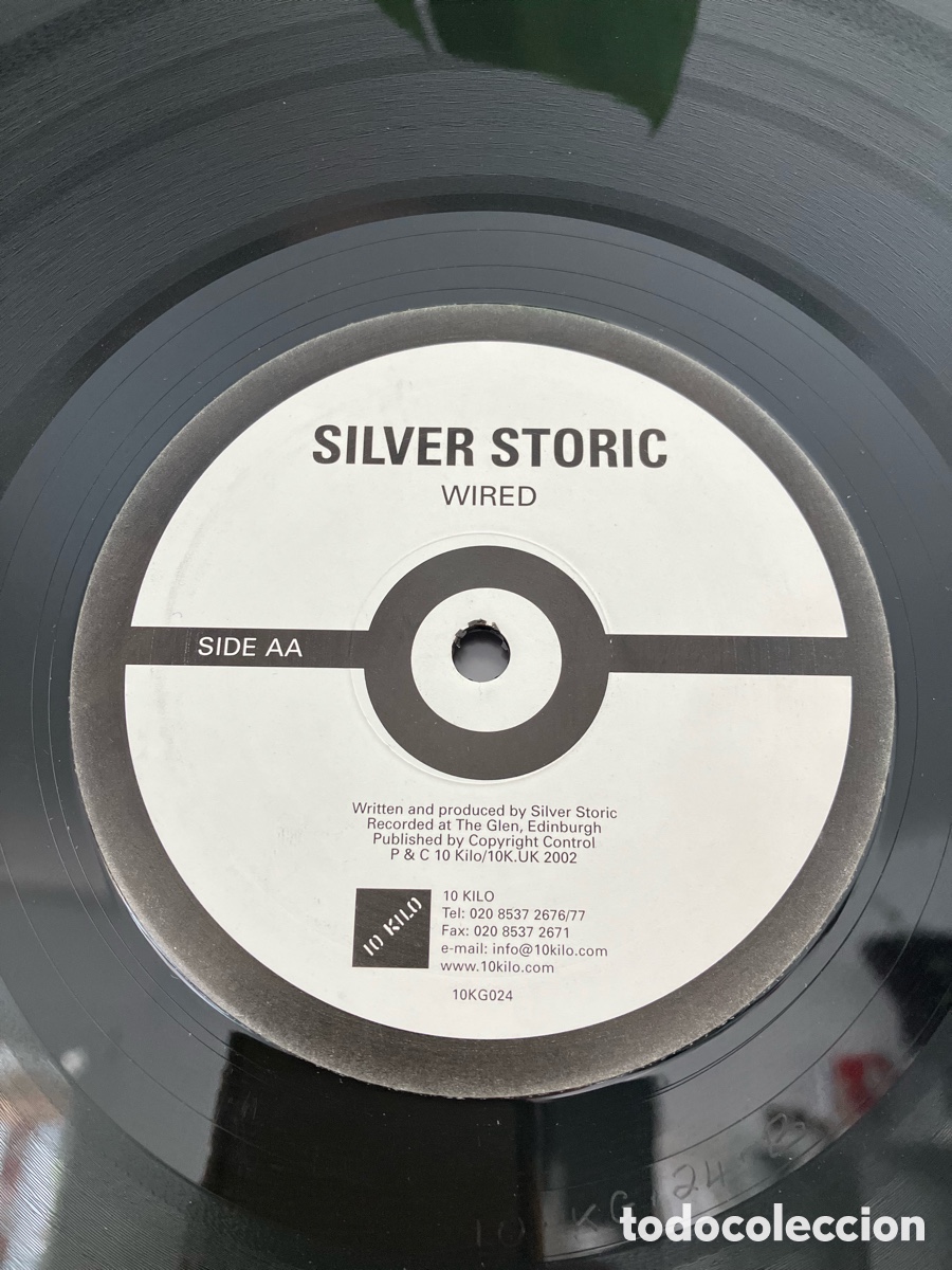 Discos de vinilo: Silver Static - Contact / Wired - Foto 4
