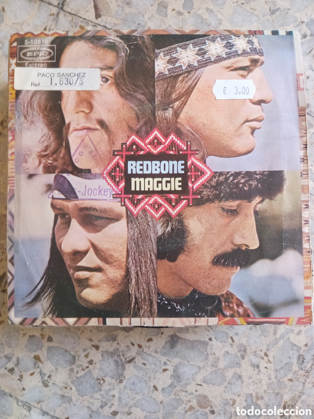 Discos de vinilo: SGL REDBONE MAGGIE 1970 - Foto 1