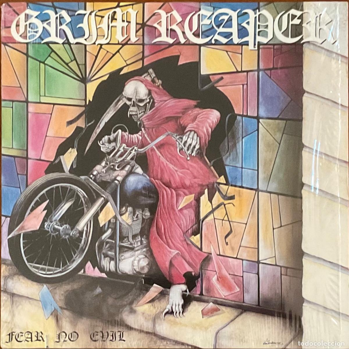 Discos de vinilo: GRIM REAPER - FEAR NO EVIL - Foto 1