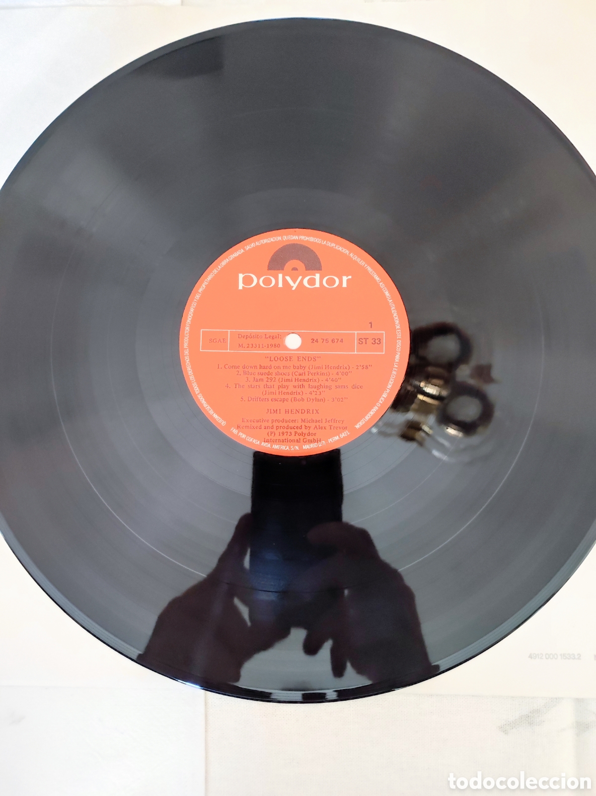Discos de vinilo: JIMI HENDRIX - LOOSE ENDS - Foto 3
