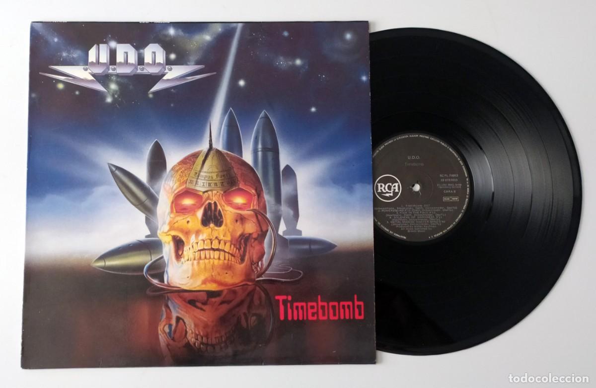 Discos de vinilo: LP U.D.O. - TIMEBOMB - Foto 3