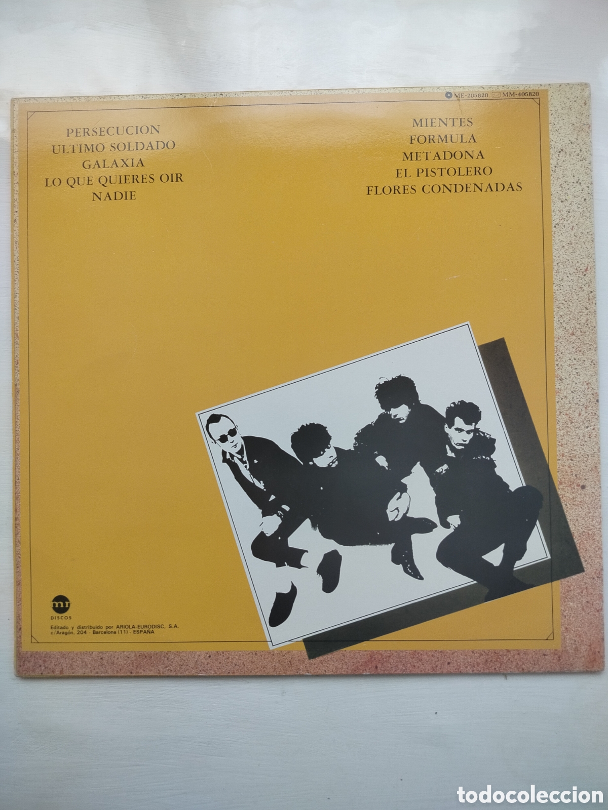 Discos de vinilo: Pistones LP Persecuci&oacute;n. - Foto 2
