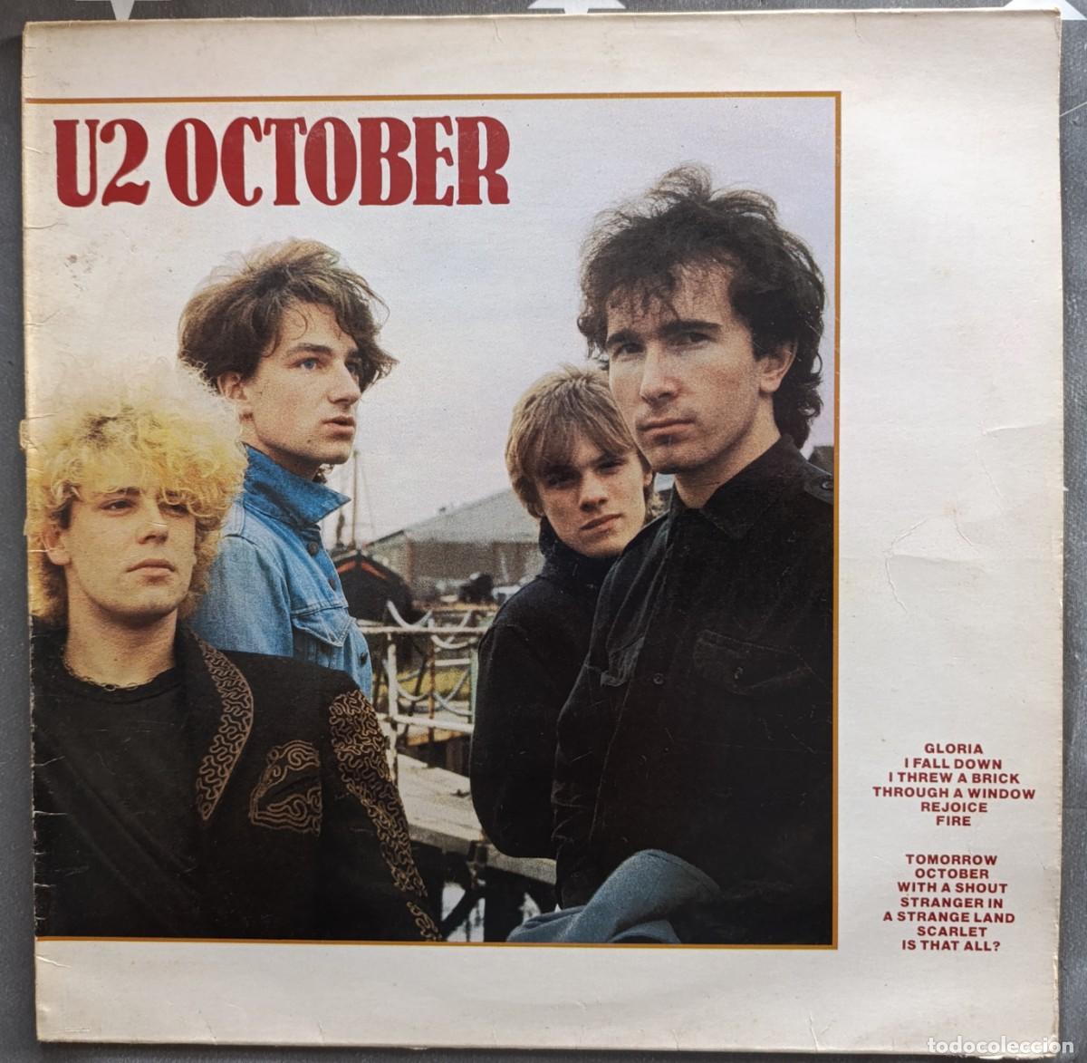 Discos de vinilo: U2 &ndash; OCTOBER LP 1981 EDICION ESPA&Ntilde;OLA - Foto 1