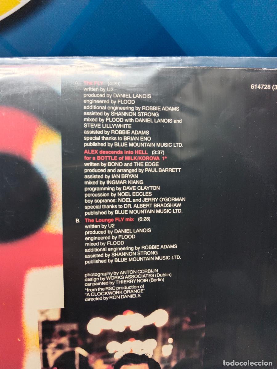 Discos de vinilo: Disco U2 &ndash; The Fly 12&rdquo;, Single 1991 - Foto 4